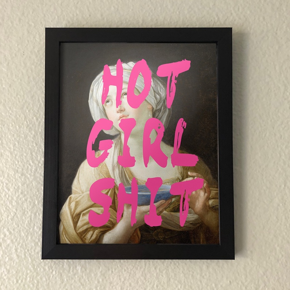 Hot Girl Wall Art